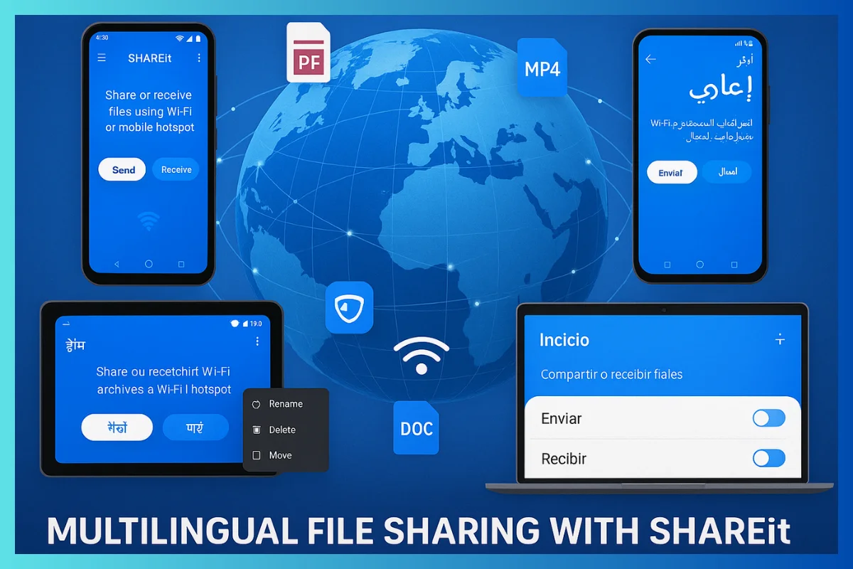 Complete Guide: Using SHAREit APK for Multilingual Content Sharing