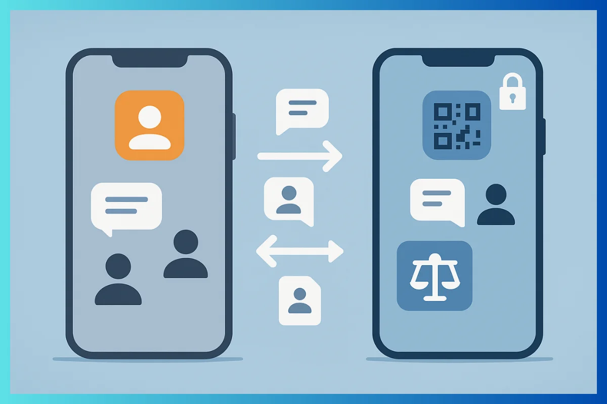 Phone Cloning ANd Secure sharing
