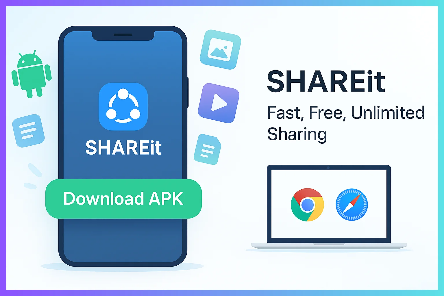 Download SHAREit APK For Android Latest Version (Safe and Secure)