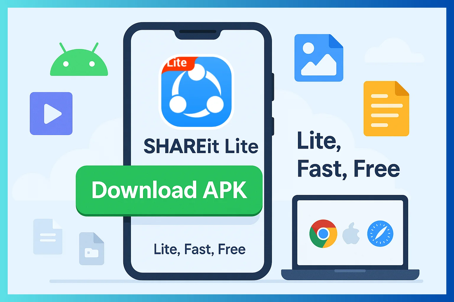 Download SHAREit Lite APK Latest Version For Android (Safe and Secure)